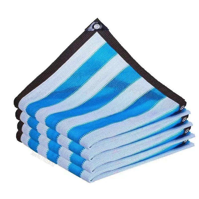 Zonneschermnet Schwarz HDPE - UV Werend Schaduwdoek für Terras & Tuin