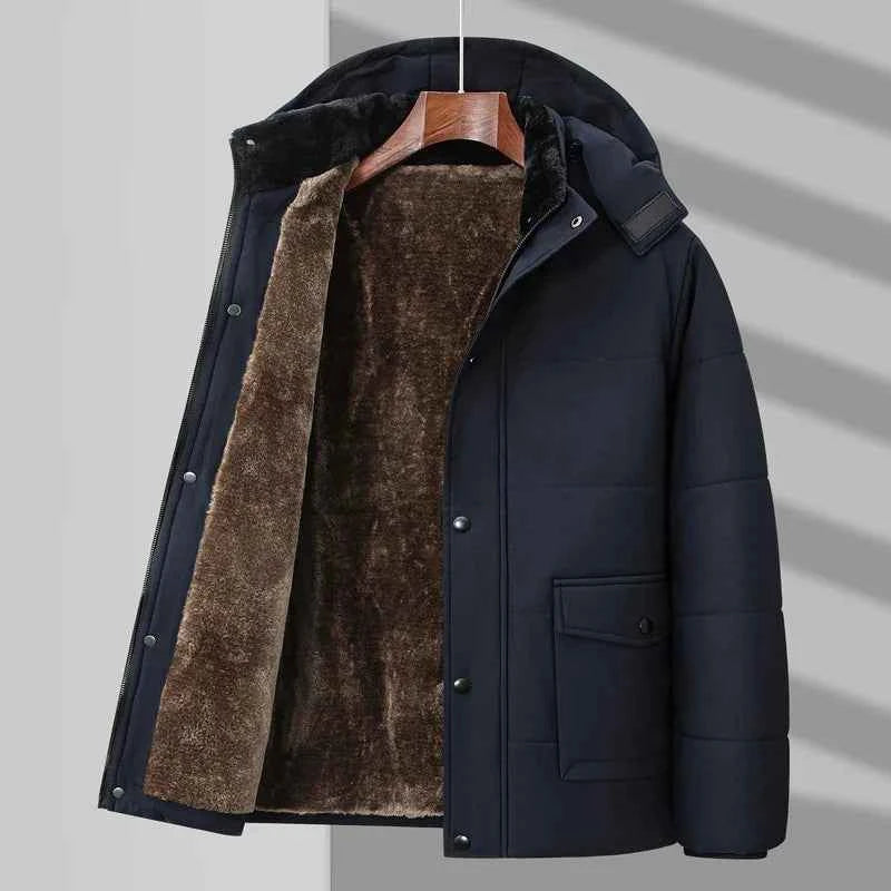 Hudson Daunenjacke mit Fellfutter für kuschelige Wärme und stilvollen Komfort