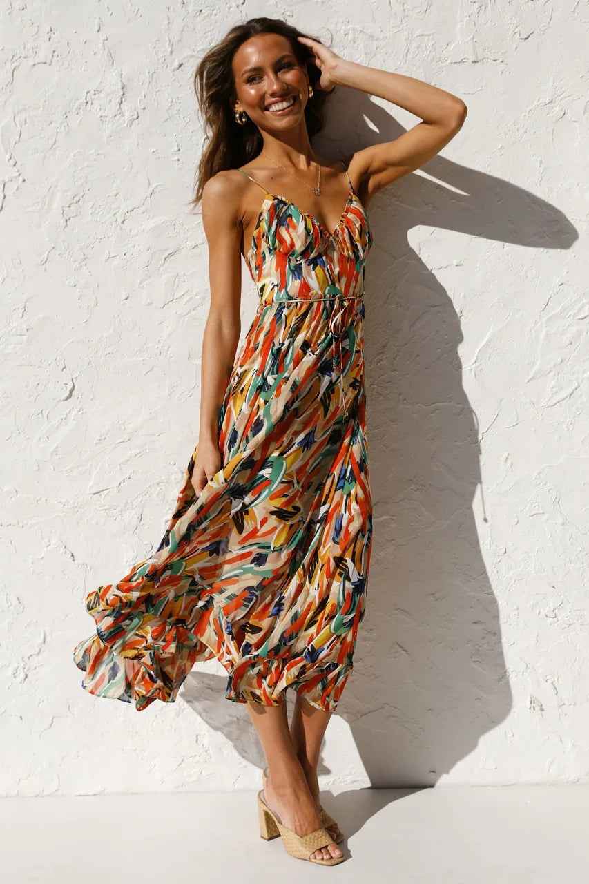 Milou | Müheloser Chic: Elegantes Sommerkleid für sonnige Tage
