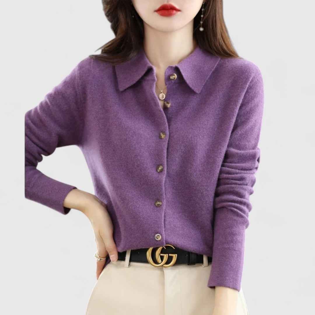 Sofia – Damen Strickjacke für stilvollen Komfort