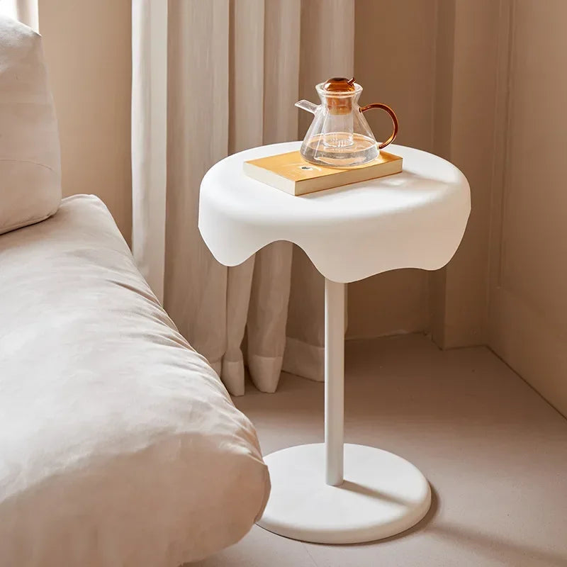 Cirellea - Eleganter kleiner Beistelltisch mit minimalistischem Design für Wohnzimmer und Schlafzimmer