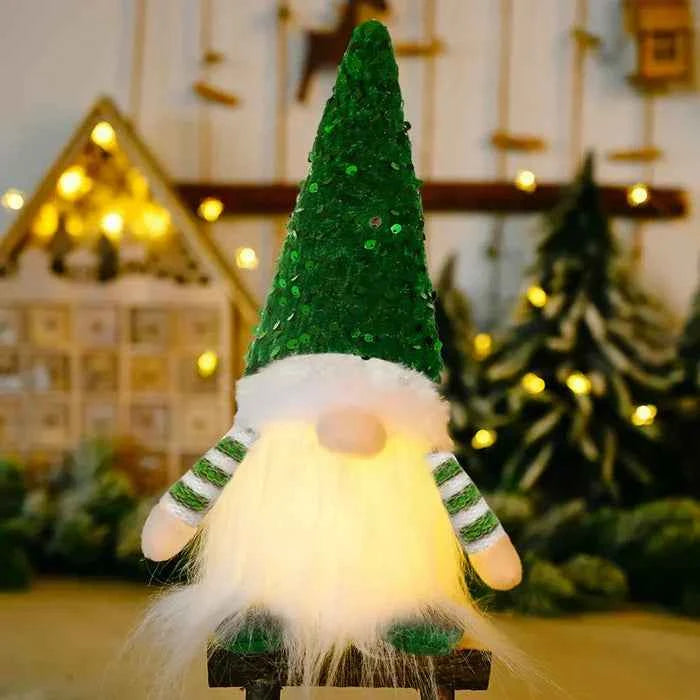 FestiveGnome - Leuchtbare Weihnachtdekoration für festliche Stimmung