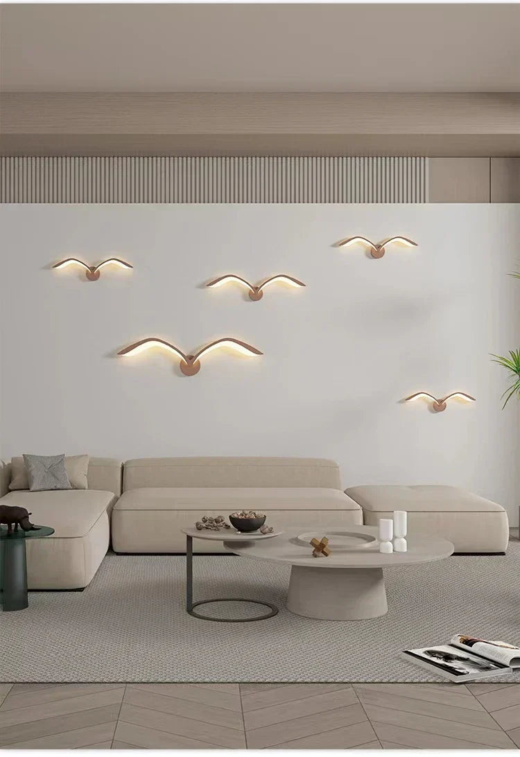 NordicNest Seagull Glow Wandleuchte – Elegante und beruhigende Beleuchtung für Ihr Zuhause