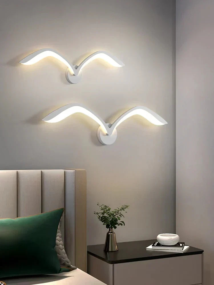 NordicNest Seagull Glow Wandleuchte – Elegante und beruhigende Beleuchtung für Ihr Zuhause