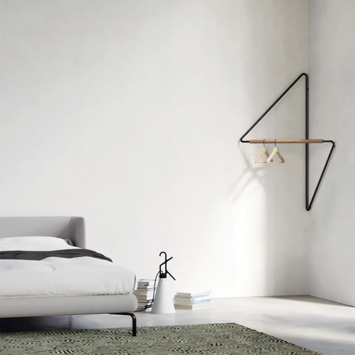 Elegante Wandgarderobe für stylische und funktionale Inneneinrichtung