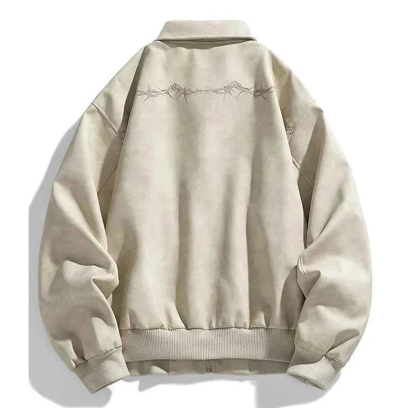 Elegante und trendige Wildlederjacke Anthrax