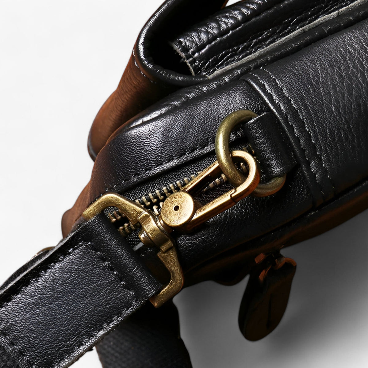 Kleine Schwarze Premium Herren Alltagstasche