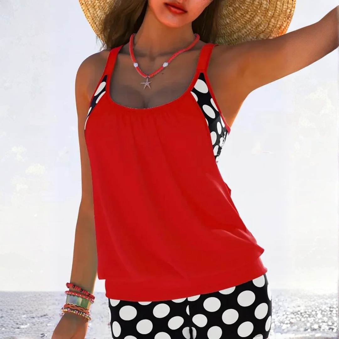 AzMuse™ Polka-Dot Cut-Out-Bikini-Set — Verführerische Cut-Out-Bademode