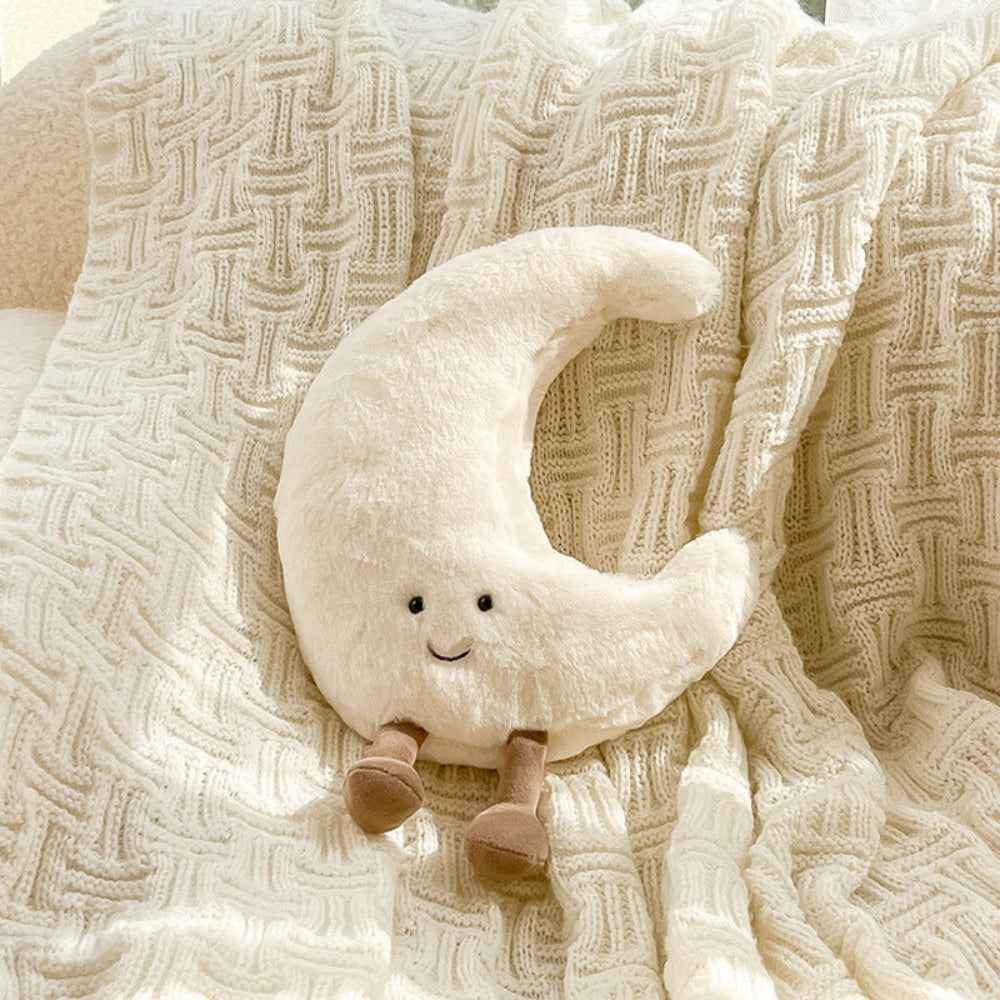 Solea & Lune - Kuschelkissen mit Sonne & Mond Design für gemütliche Stunden