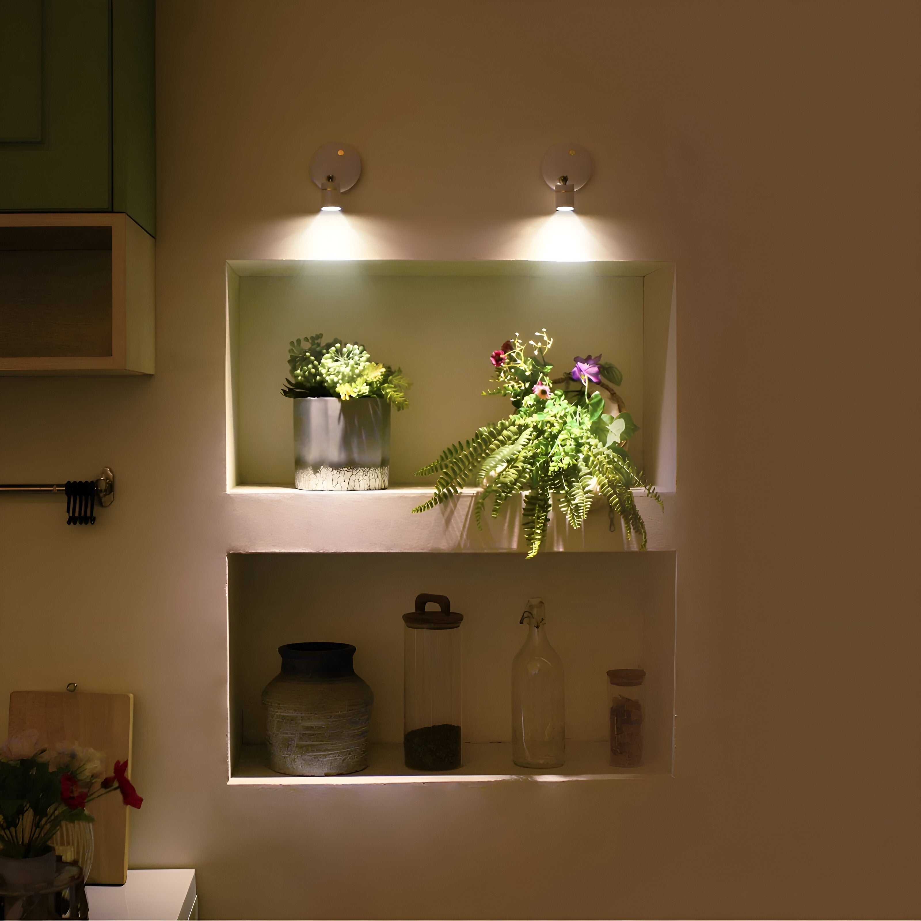 Velissa - Einstellbare Dimmbare Wireless LED-Spotlight mit Handbedienung für das ultimative Beleuchtungserlebnis