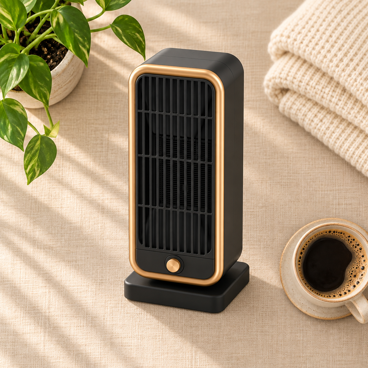 WoodHeat Mini Keramik-Heizlüfter