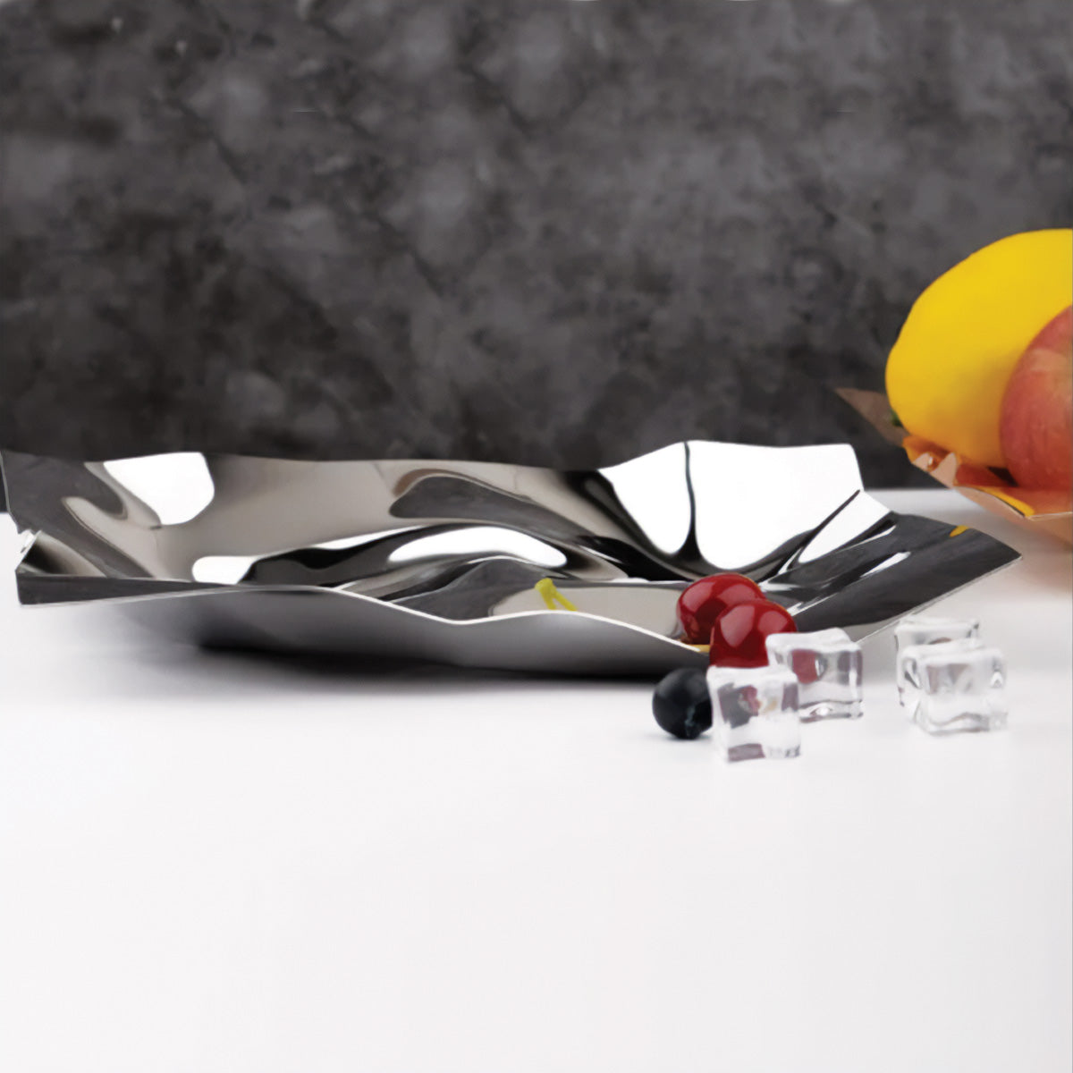 Dekorativer Plateau Silvro – Elegant Accessoire zur Aufwertung Ihres Hauses