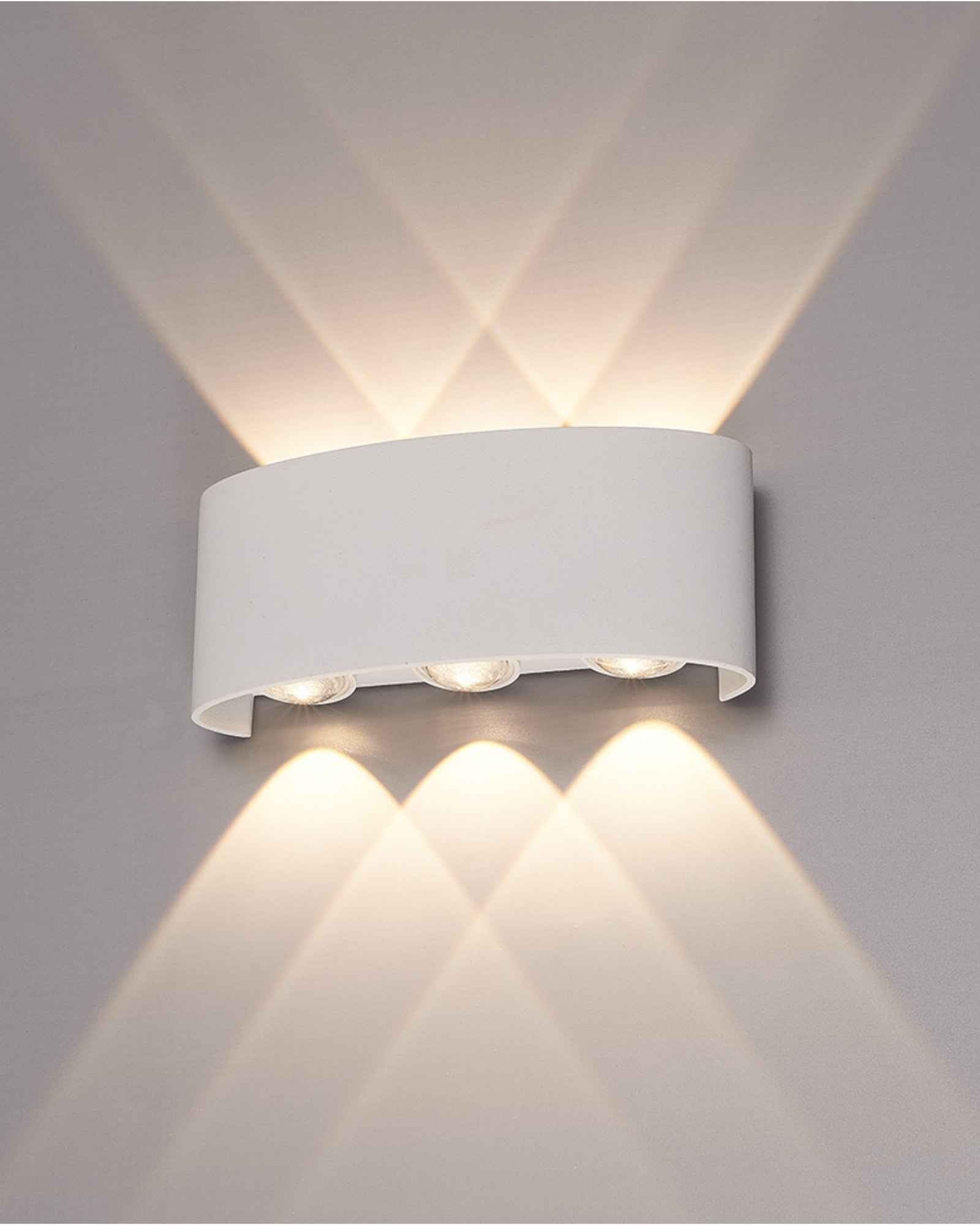 Stilvolle Wandlampe für den Außenbereich