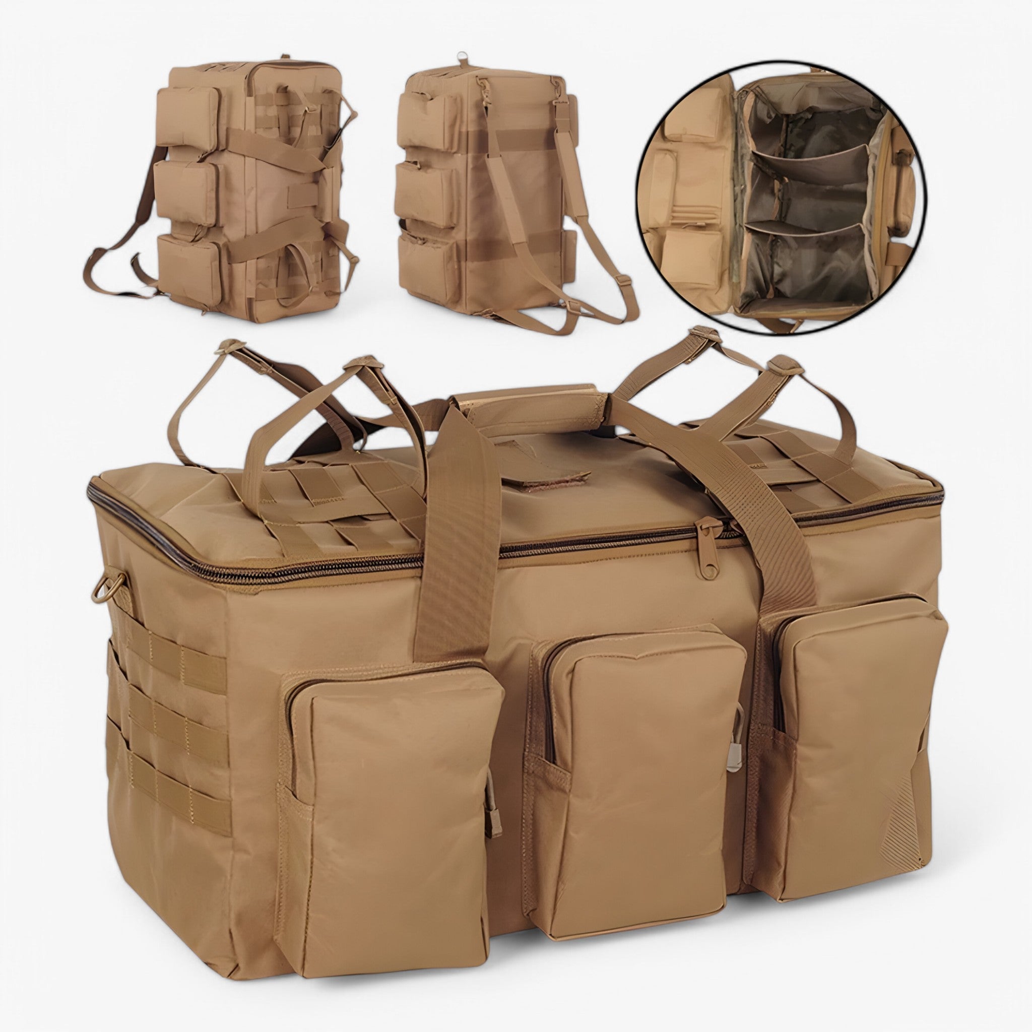 Taktische Tasche 55L mit Molle-System 5