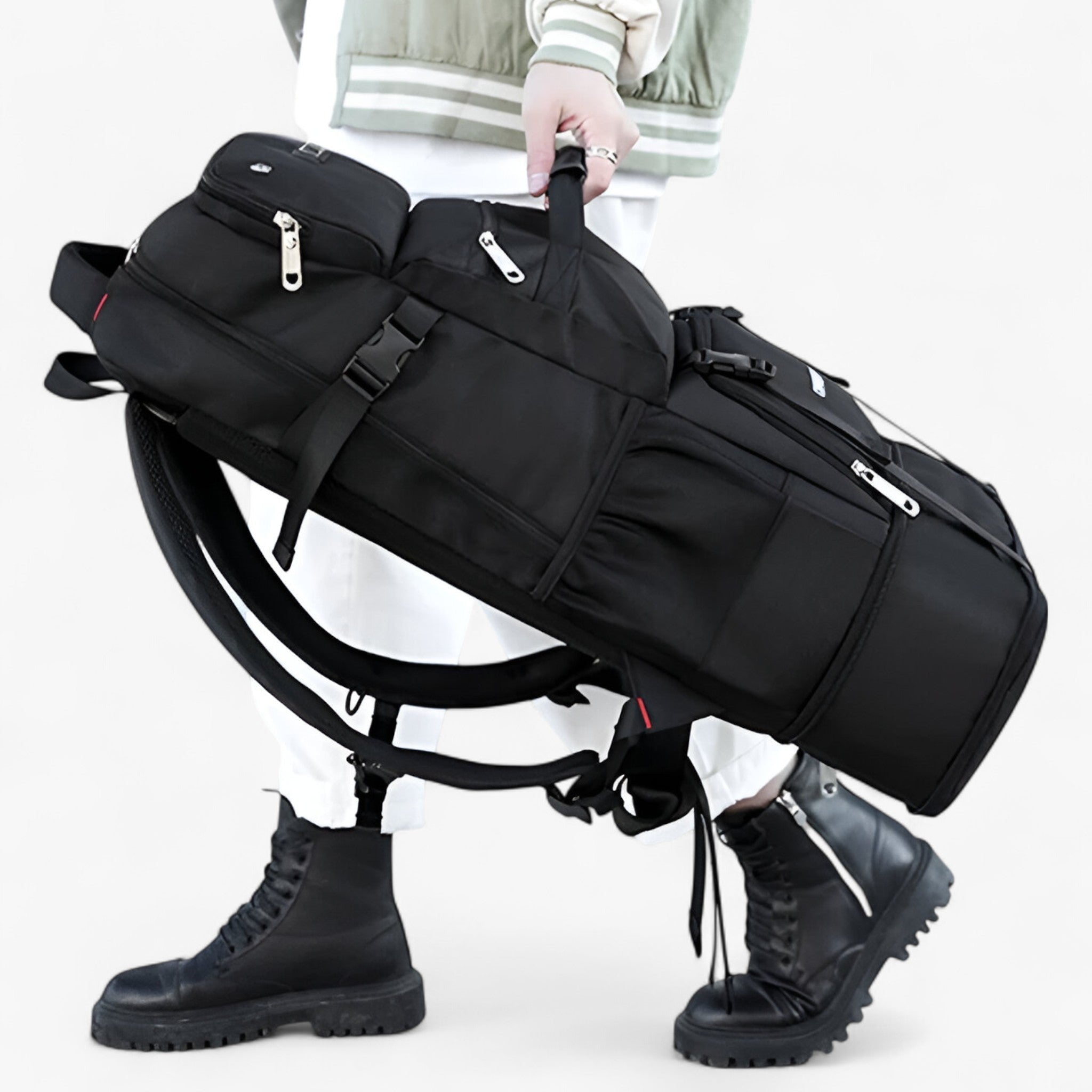 Unisex Großer Outdoor Rucksack 90L 6