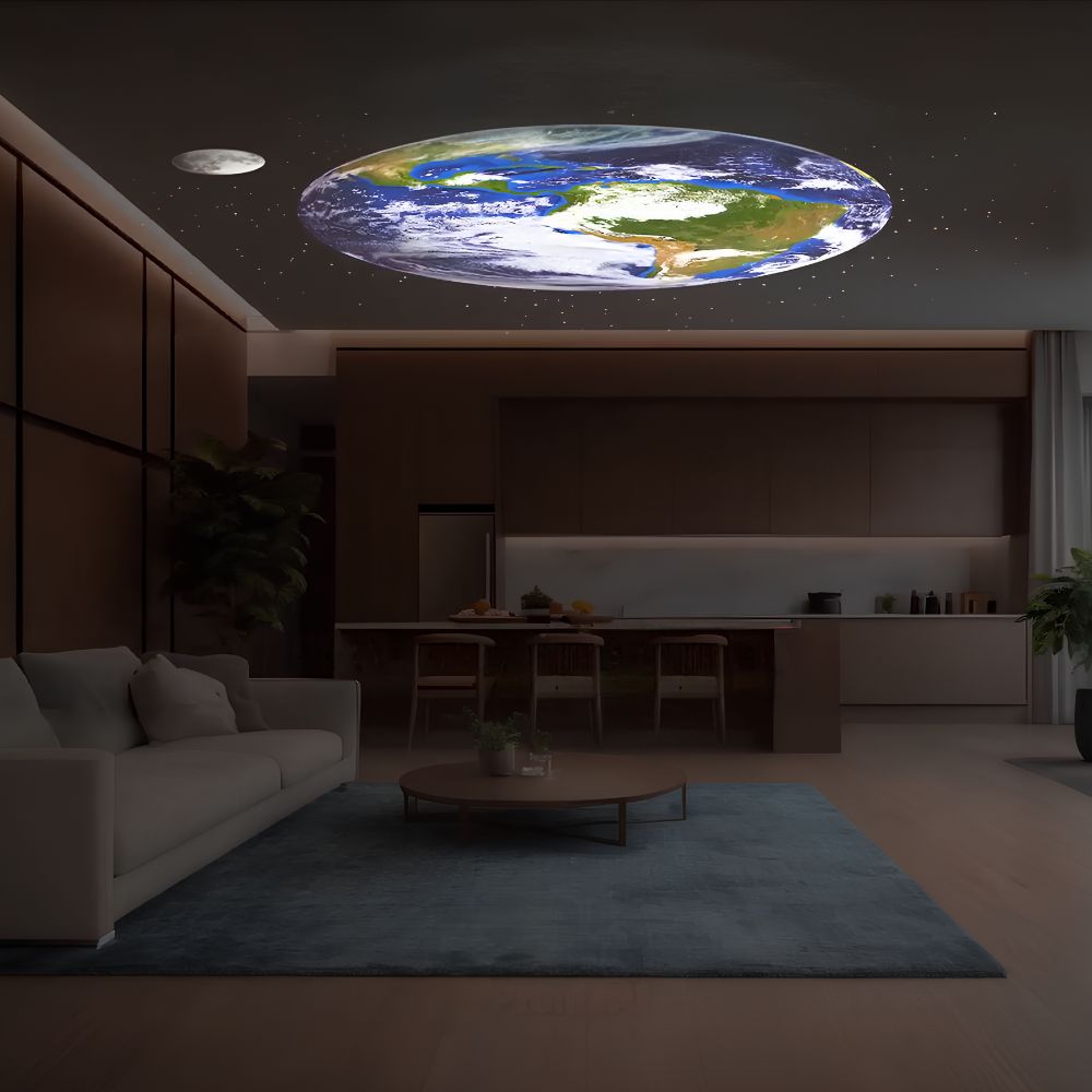 Weltraum-Projektionslampe – Galaxie Sternenprojektor für Raumambiente