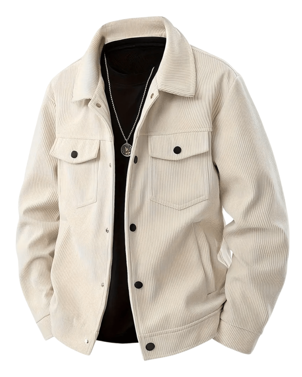 Schicke urbane Cordjacke für moderne Streetwear