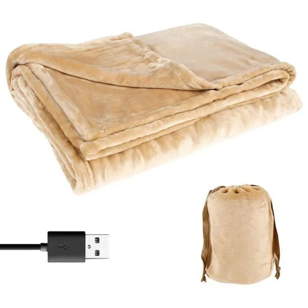 USB-Heizdecke mit Ärmeln - Tragbare Wärme