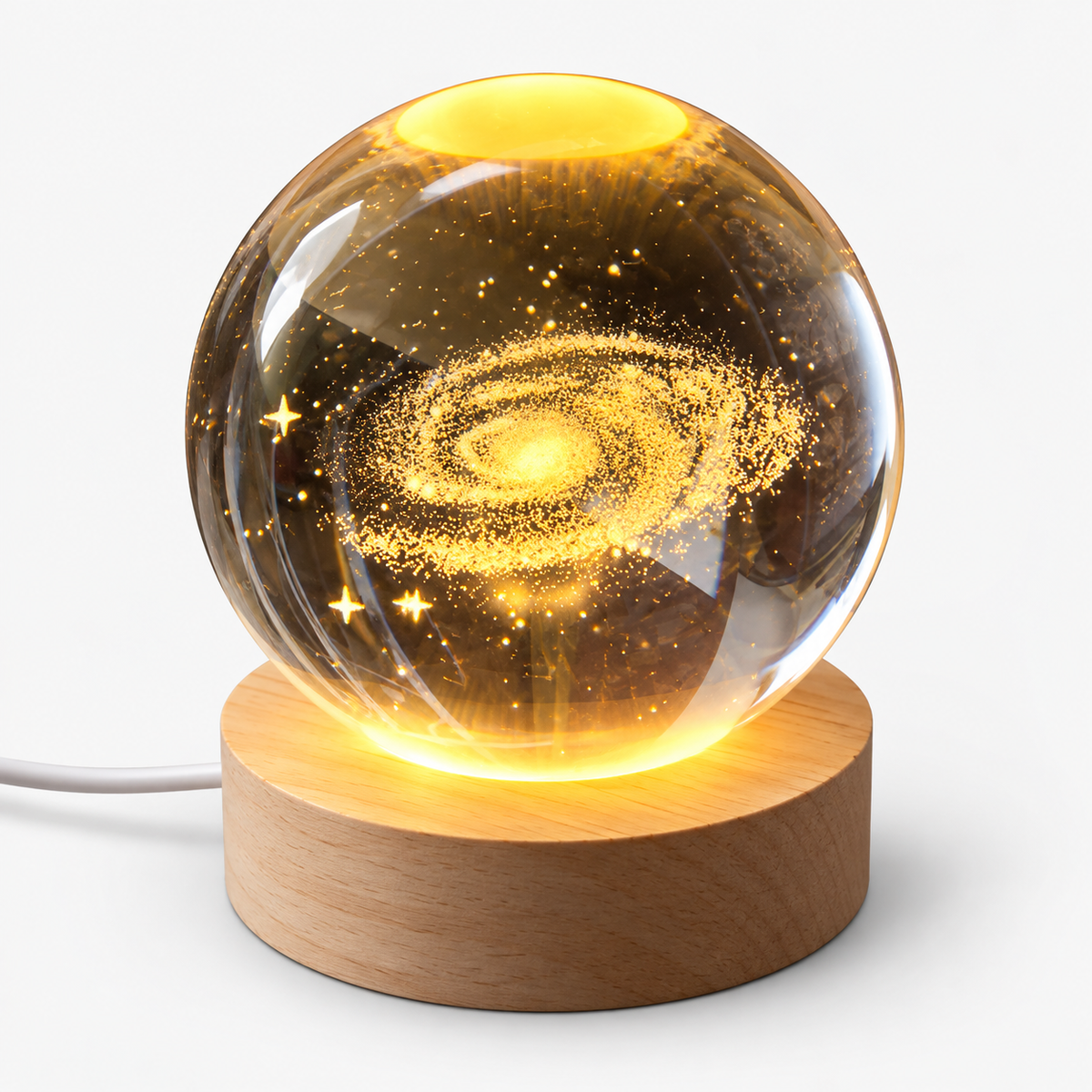 Verzaubernder LED-Galaxie-Tischleuchte für eine magische Atmosphäre