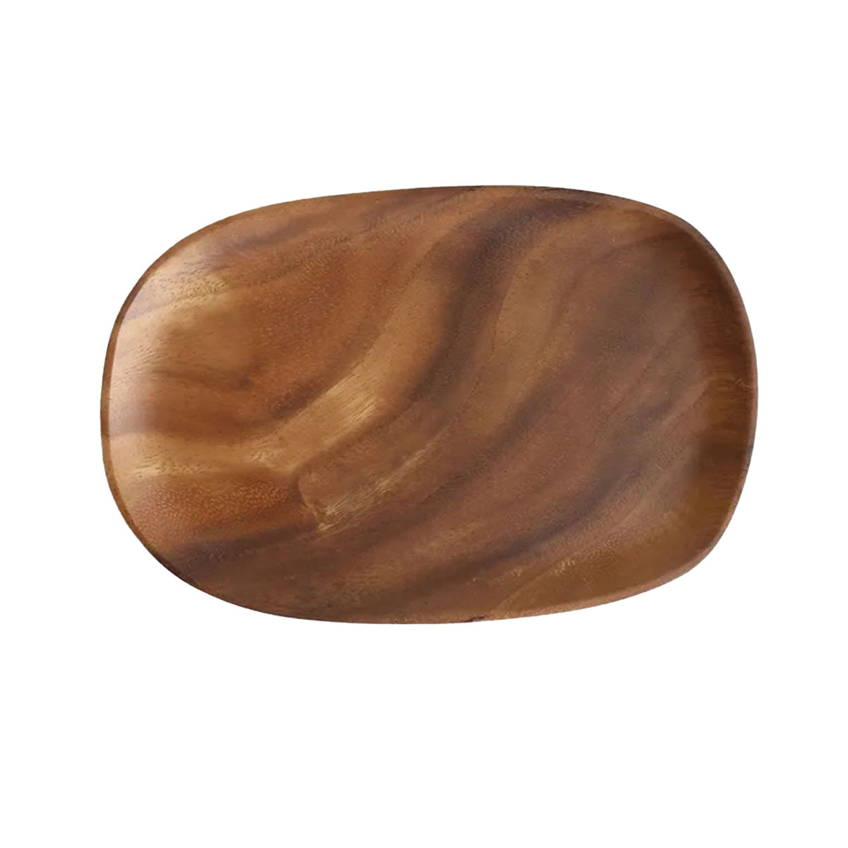 Holztablett-Set aus Nussholz und Akazie - Elegante Holztabletts für stilvollen Service