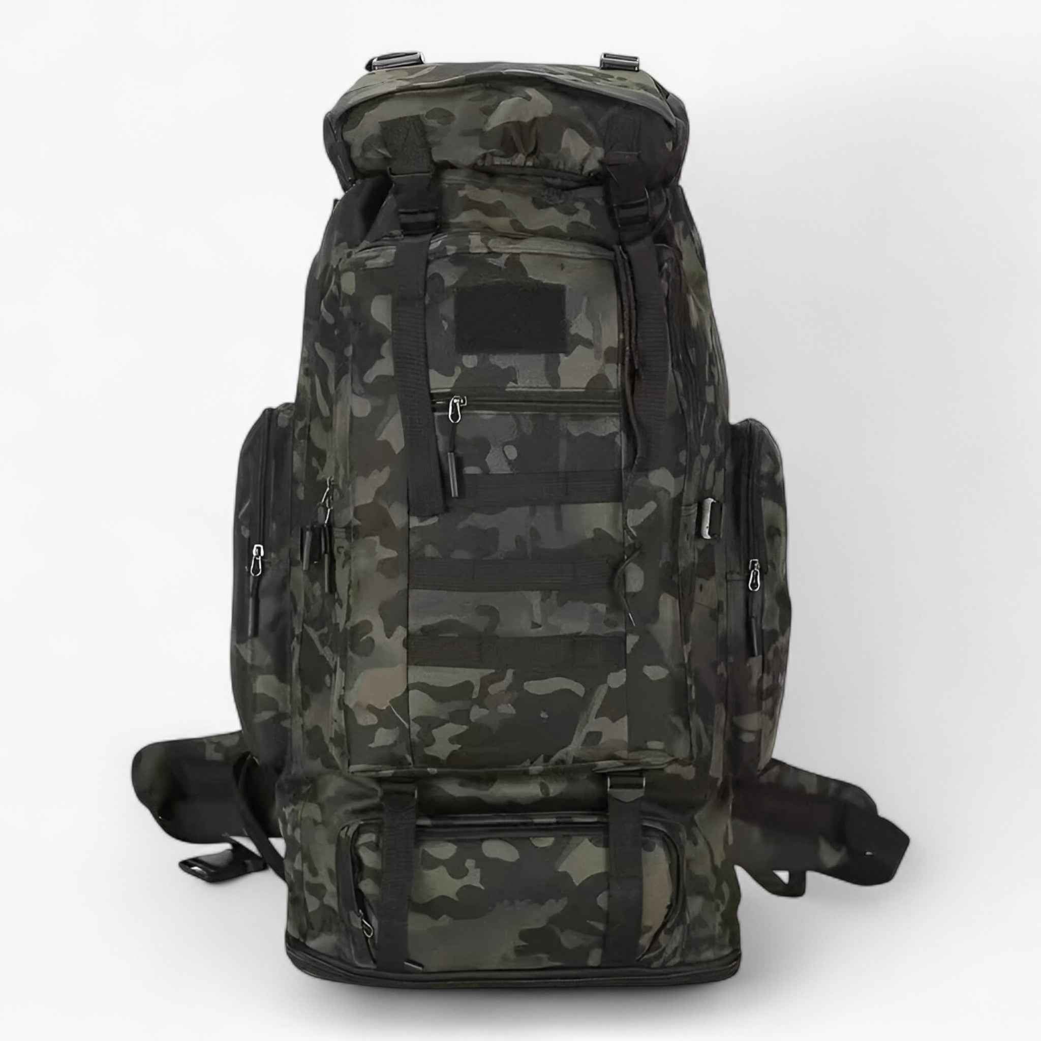 Wanderrucksack Herren 80L Wasserdicht Trekking