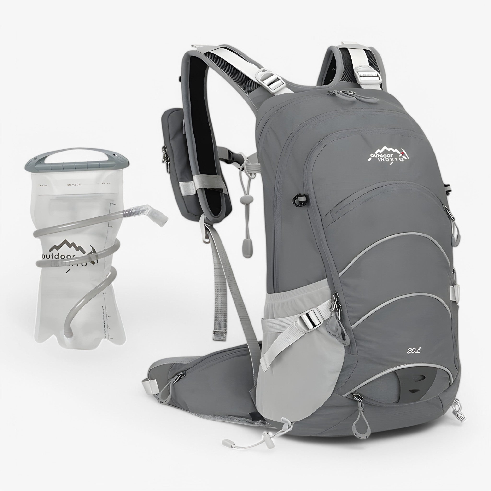 Wasserdichter 20L Wanderrucksack für Herren und Damen 10