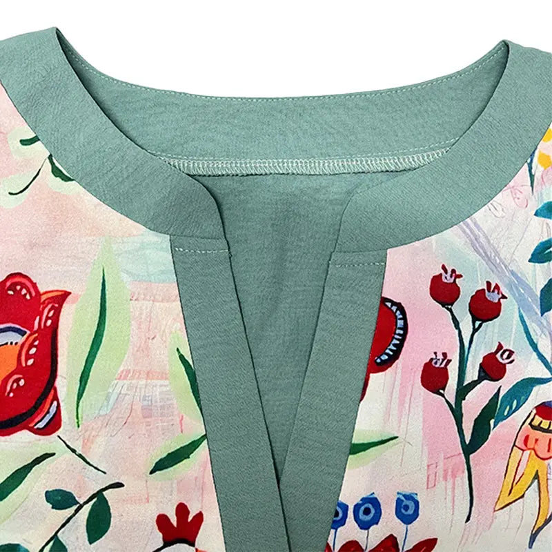 Waverley – Bluse mit Volantärmeln und Print 4