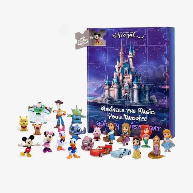 DreamMagic Disney Adventskalender Weihnachtsgeschenke Set – Perfekt für Geschenkebegeisterte Kinder und Fans