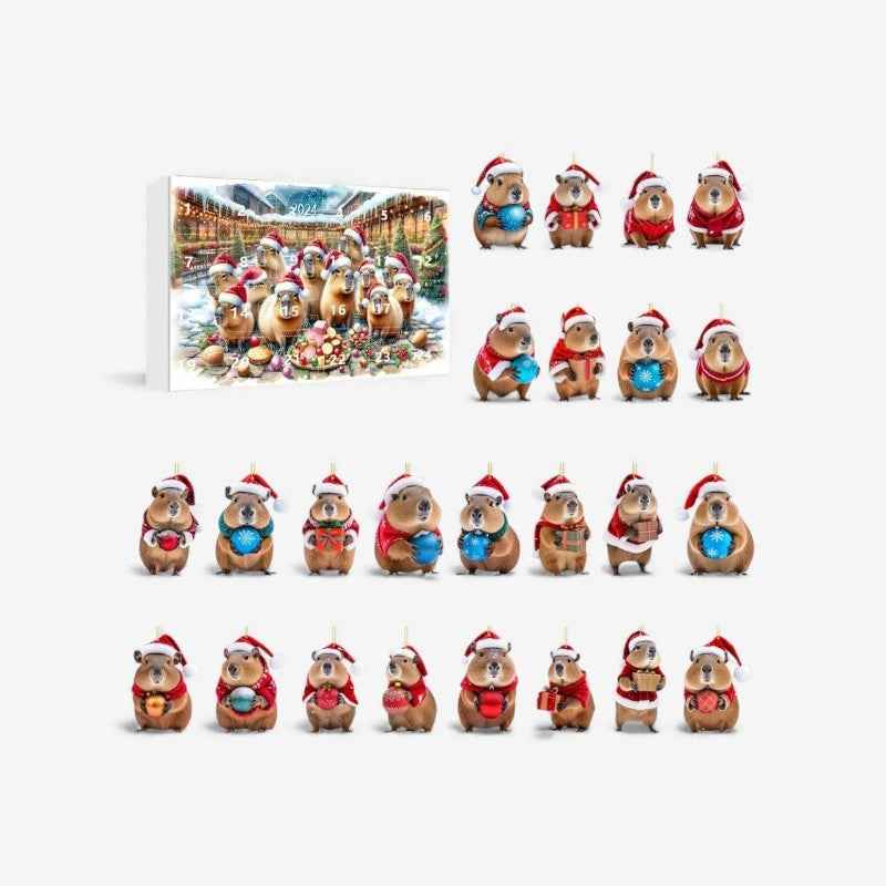 ChillPaws Kapuzineraffen Adventskalender Geschenkset - Perfekt für Tierliebhaber und Schokoladenfans