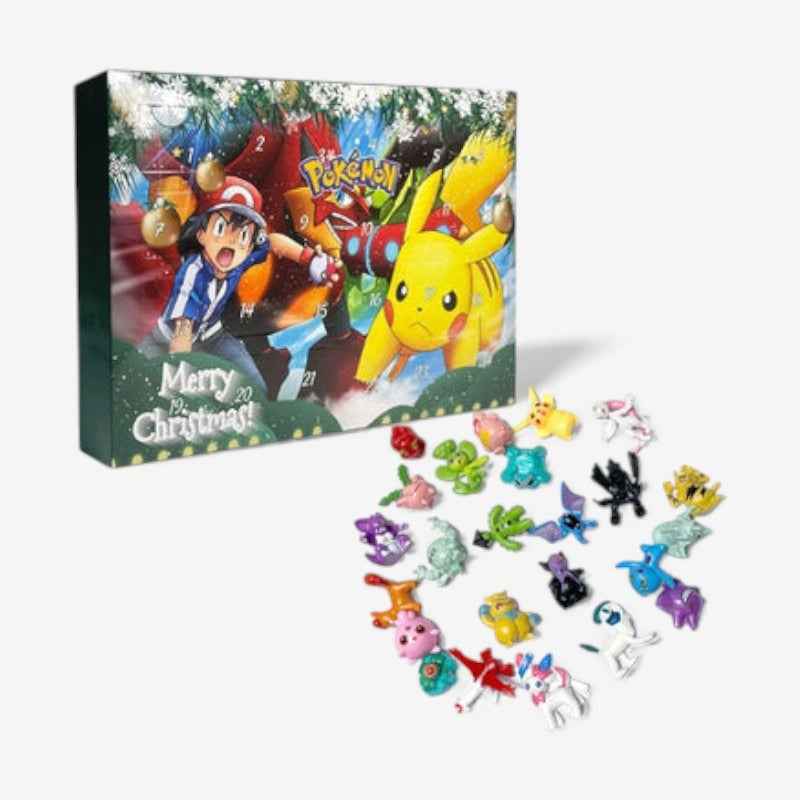 PokeTrove - Anime Figuren Adventskalender Geschenkbox Set - Das Perfekte Geschenkserlebnis