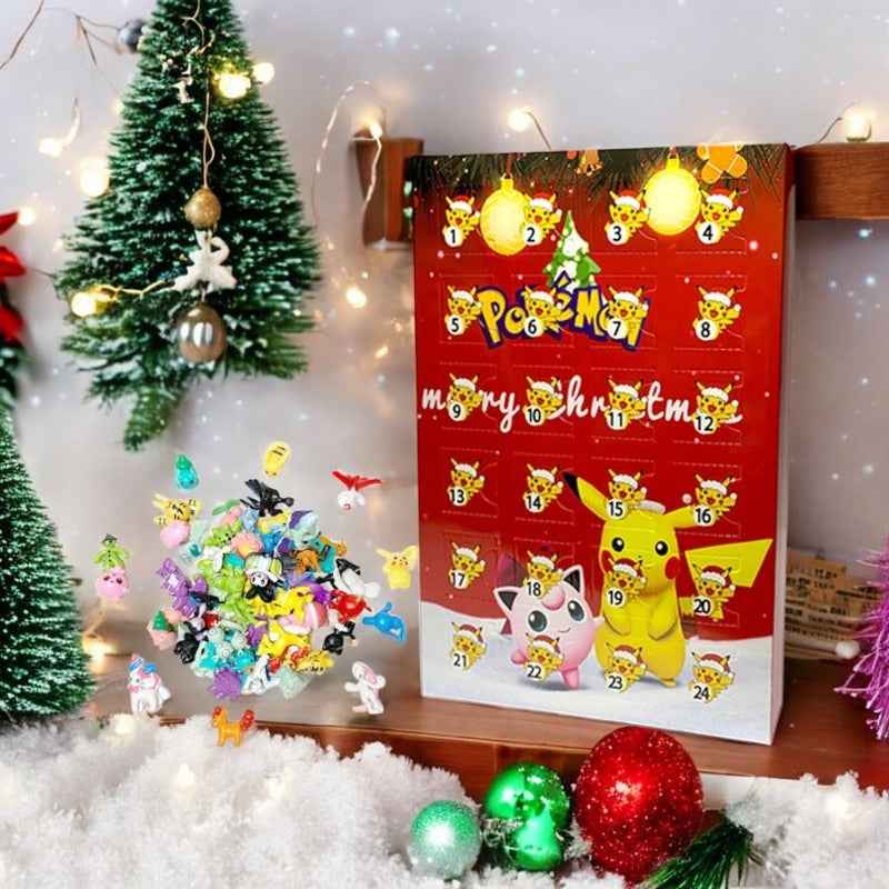PokeTrove - Anime Figuren Adventskalender Geschenkbox Set - Das Perfekte Geschenkserlebnis