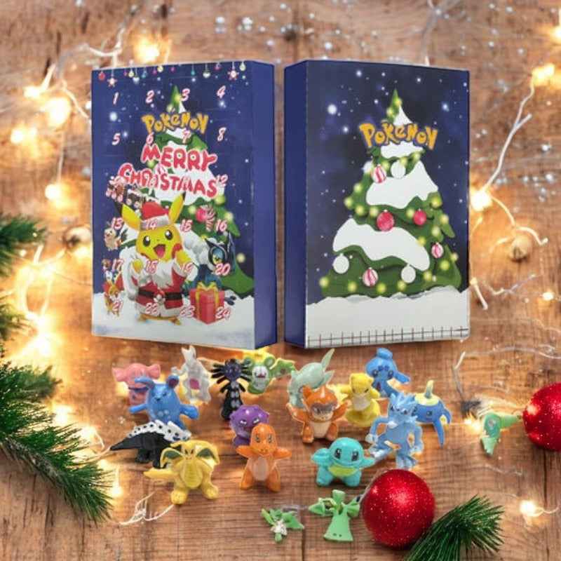 PokeTrove - Anime Figuren Adventskalender Geschenkbox Set - Das Perfekte Geschenkserlebnis