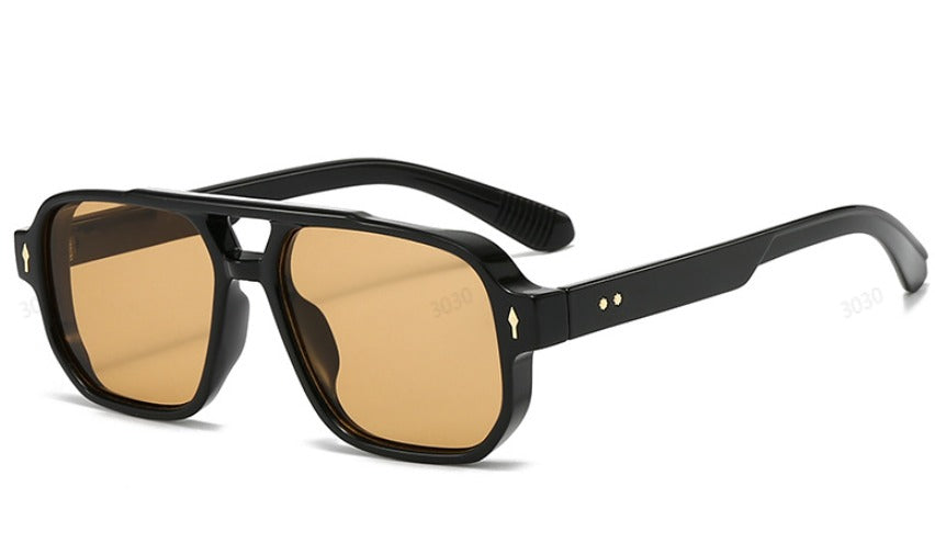 Quadratische Herren-Sonnenbrille - Stilvoll mit UV-Schutz
