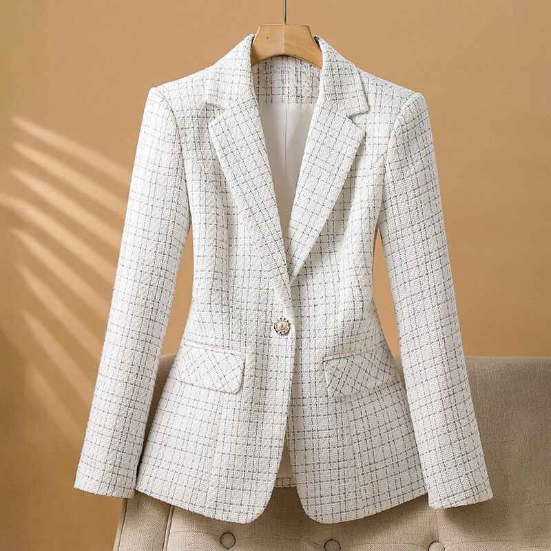 Olivia Bouclé Tweed Blazer