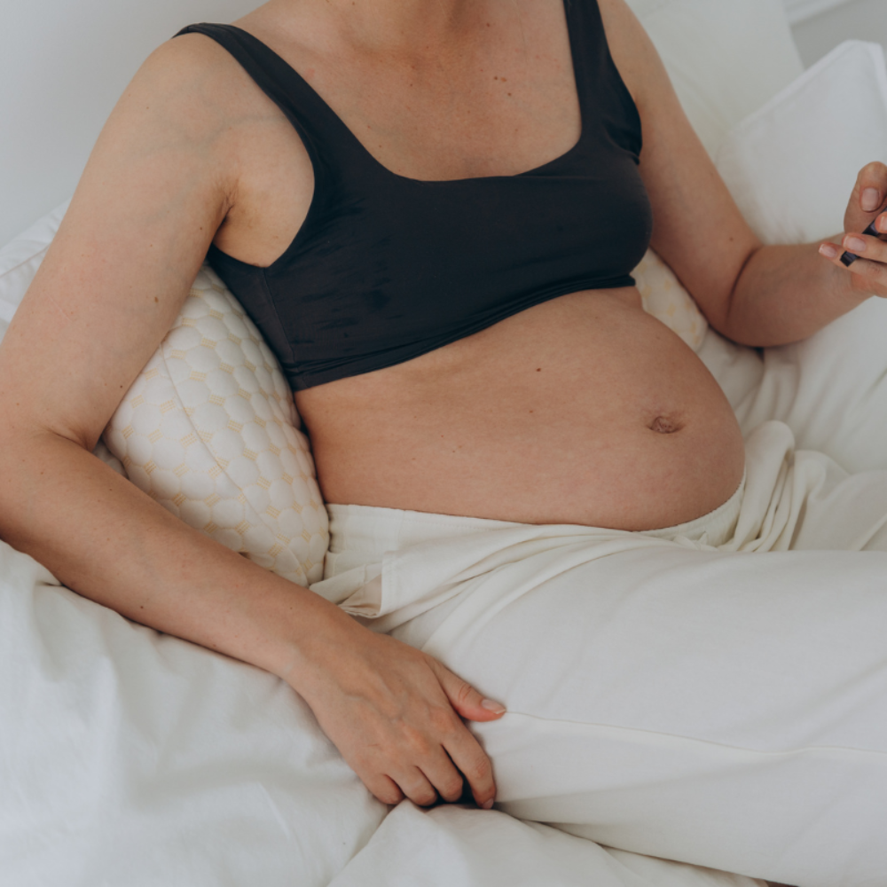 Wingsano - Komfortables und kompaktes Schwangerschaftskissen mit eleganten Flügeln