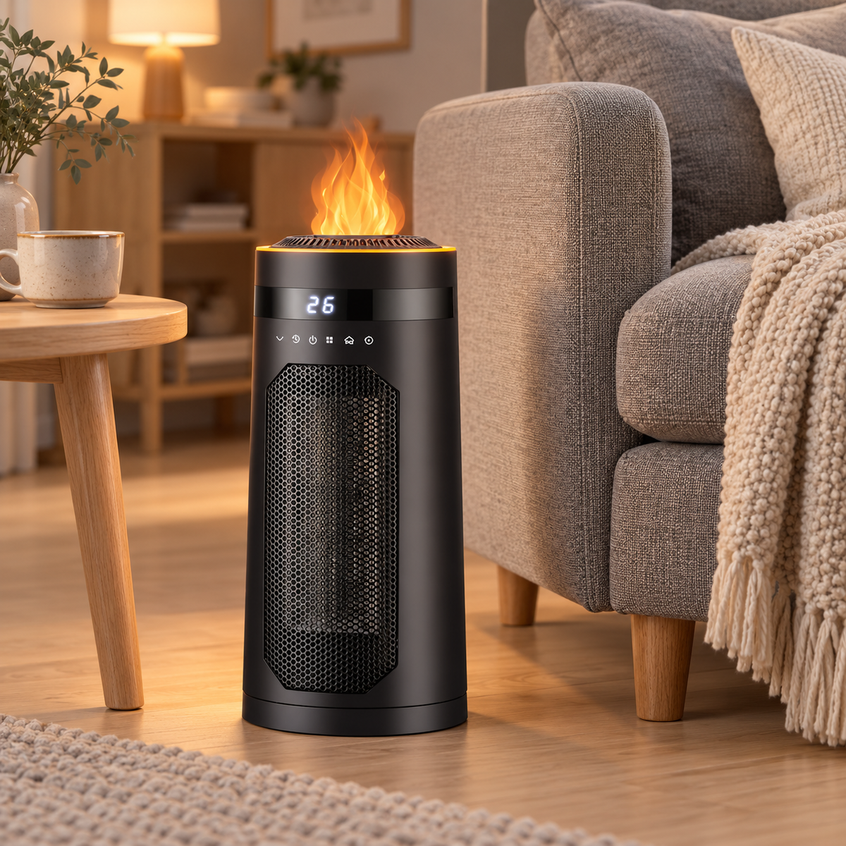 FlameHeat Keramik-Heizlüfter 1500W