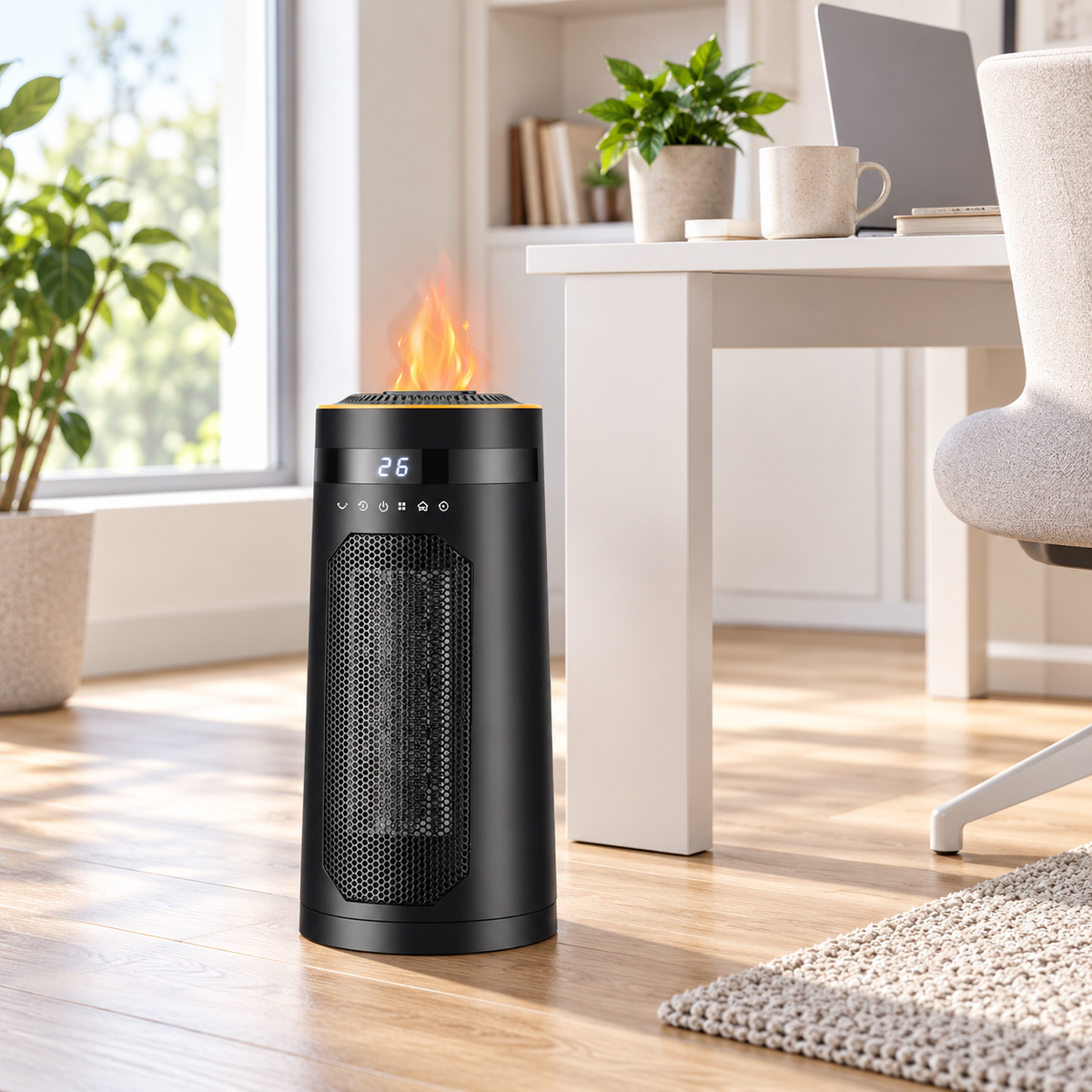 FlameHeat Keramik-Heizlüfter 1500W