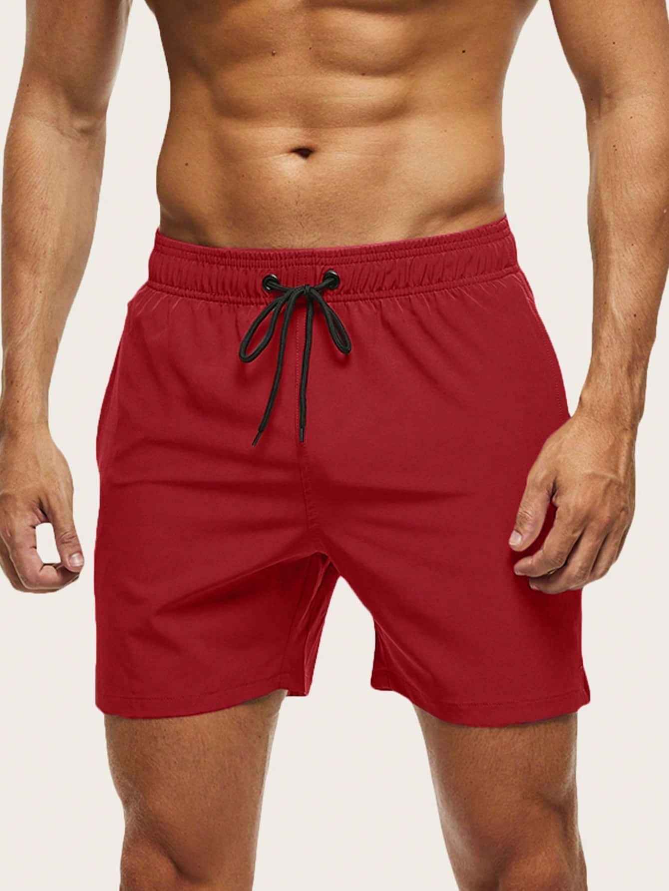 Herren Badehose schnelltrocknend, flexibel mit Reißverschlusstasche