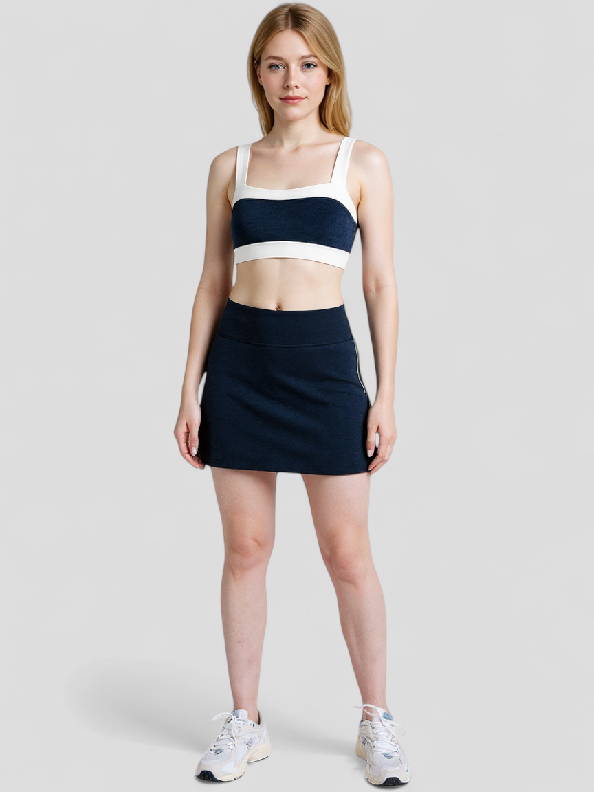 Begina | Rock für Damen Konfektions-Stretch-Minirock Weich Sportlich Sommer