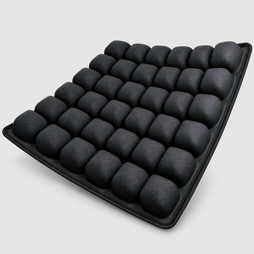 Aufblasbares Sitzkissen - Ergonomisches Luftkissen mit 36 Luftzellen