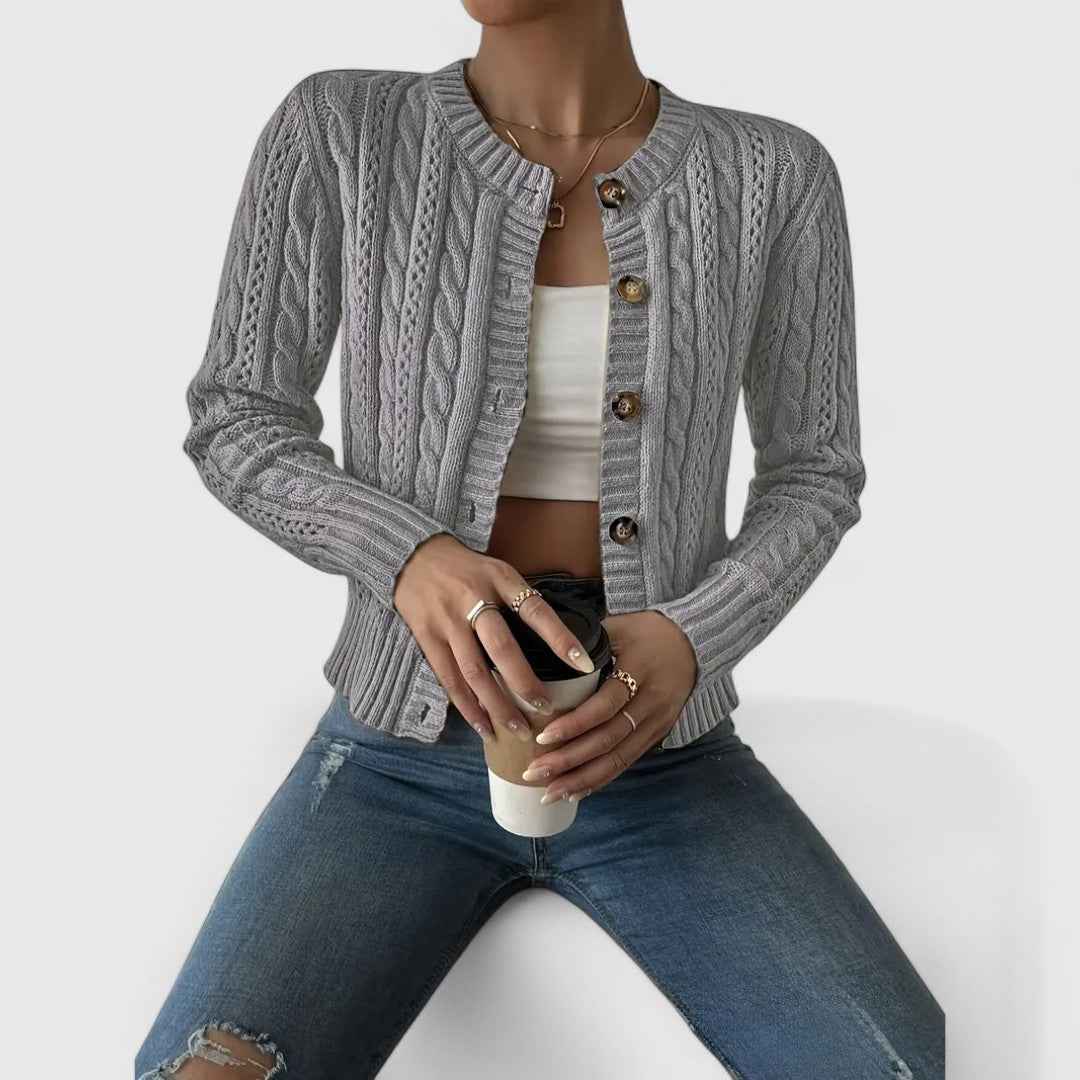 Elena – Eleganter trendiger Cardigan für einen schicken Look