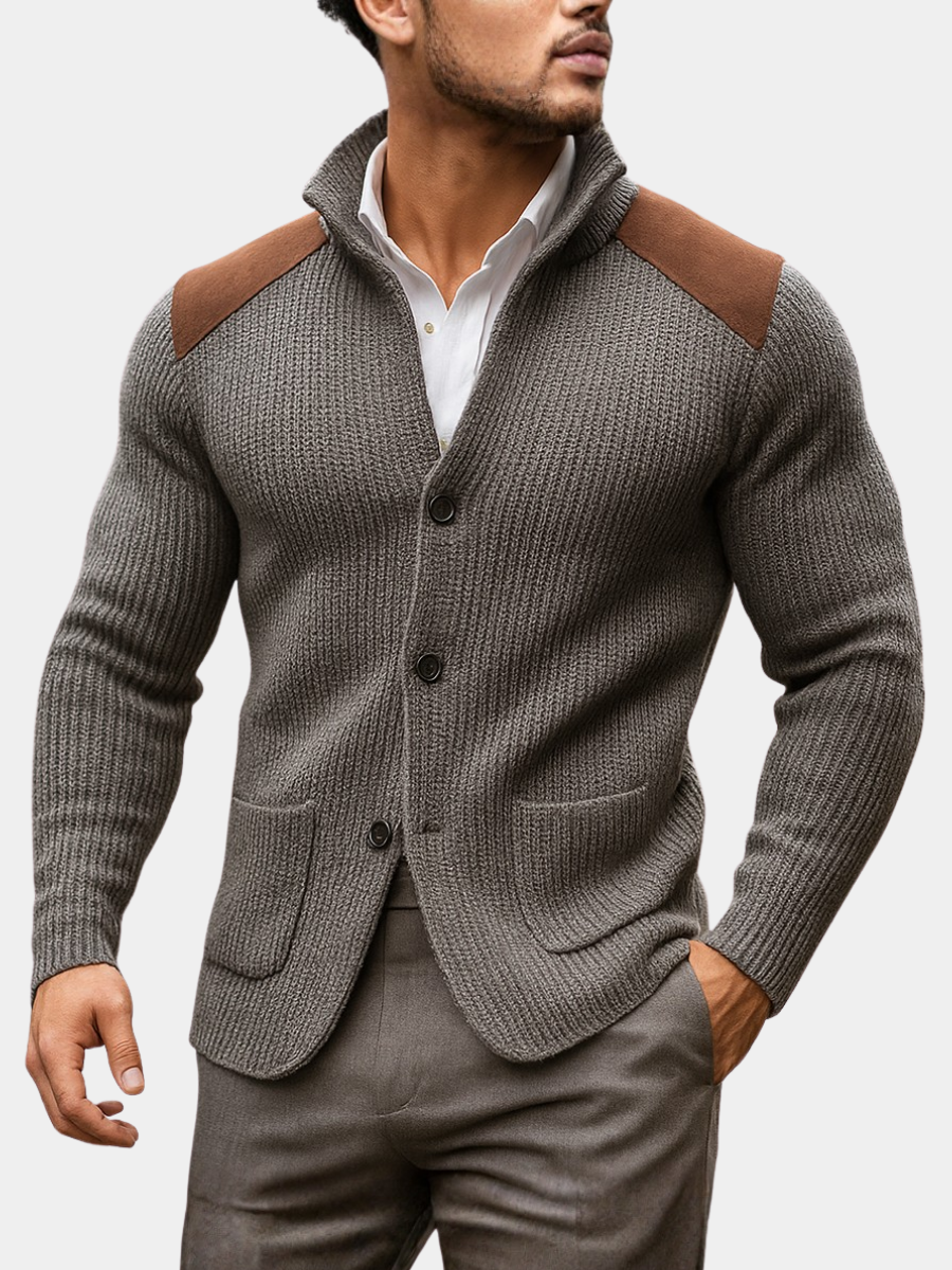 ROMA Strukturstrick-Cardigan – Kuschelig-luxuriöses Layering-Essential
