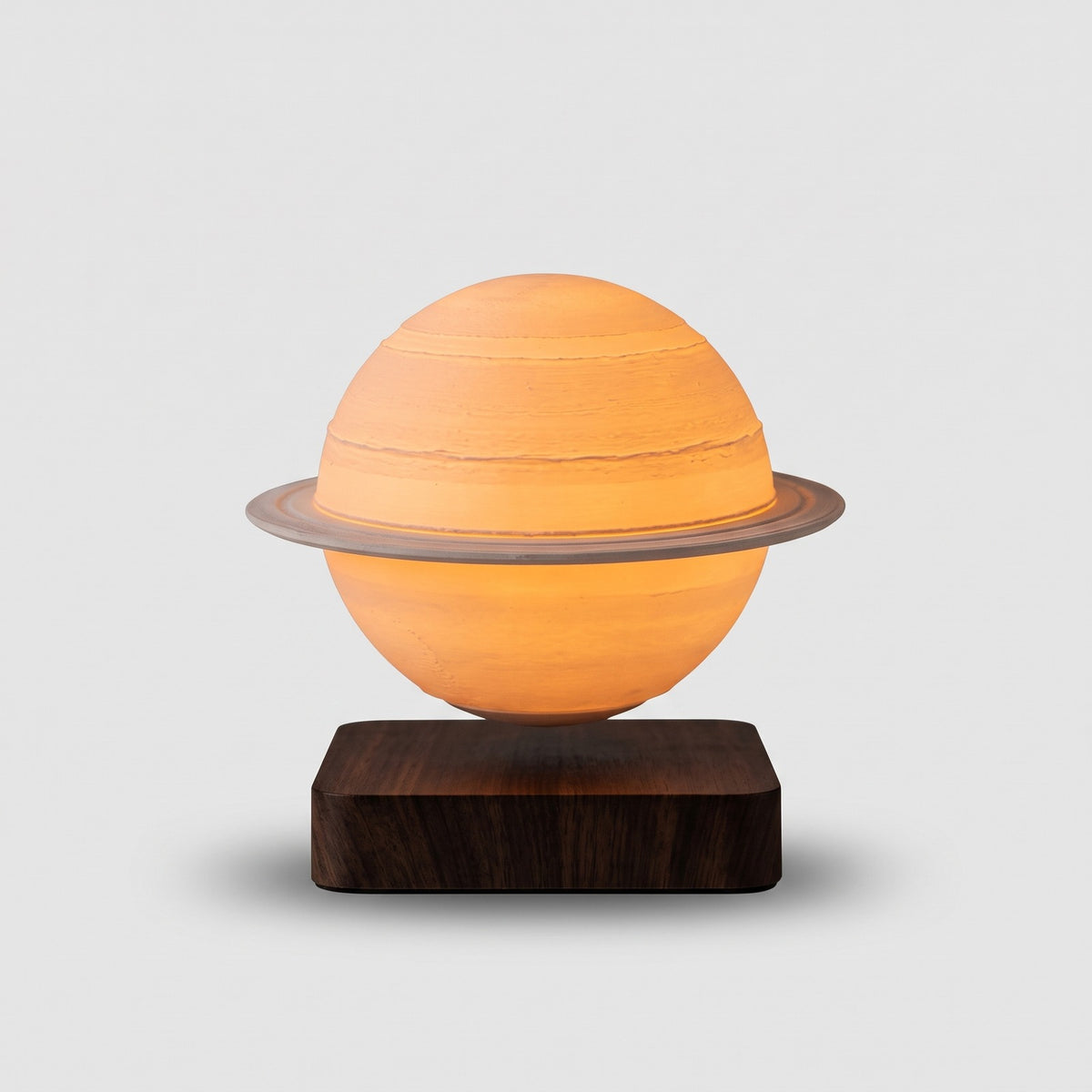 EtherealOrbit Schwebe-Lampe – Magnetisch Schwebendes Mond & Saturn Licht