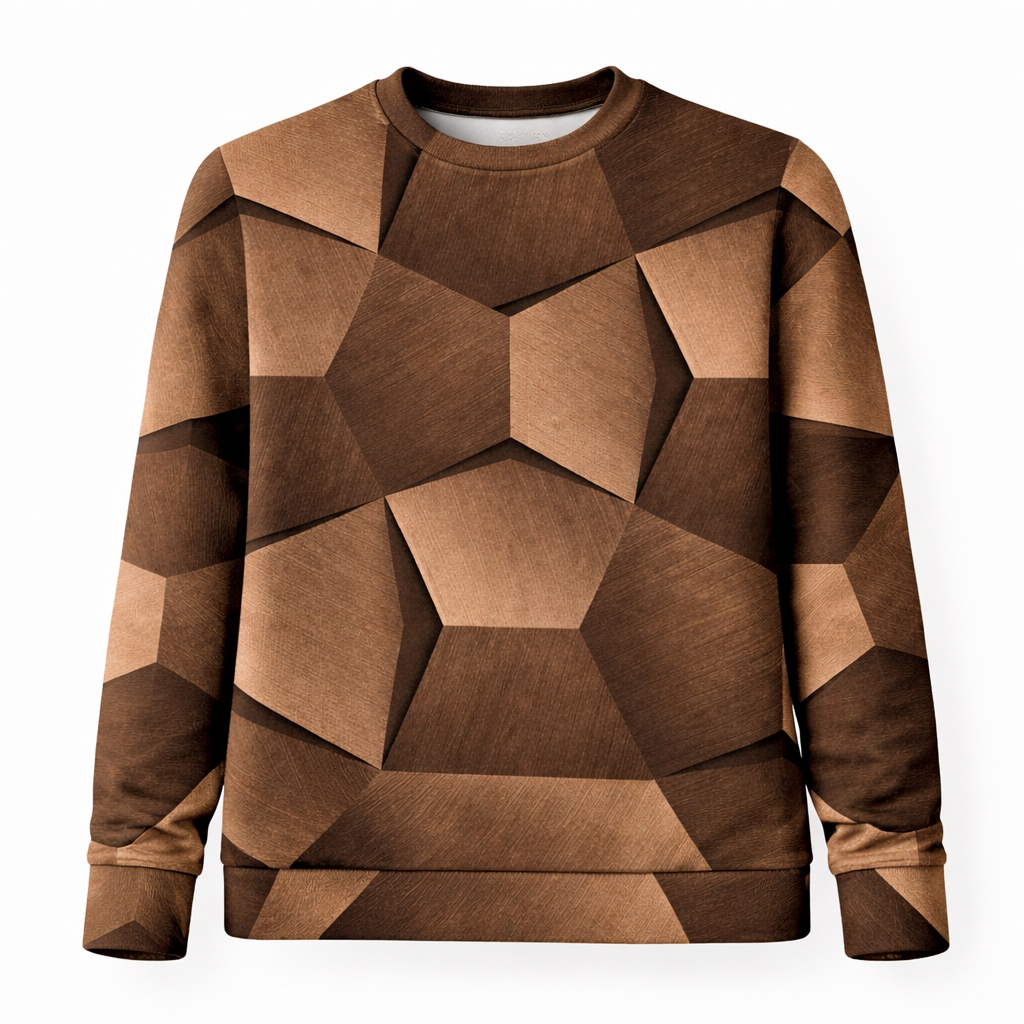 FELYSSIA – Damen Oberteil mit geometrischem Muster