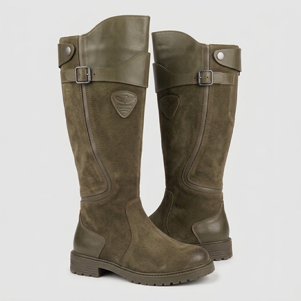 ARIVELLEA - Bottes en cuir élégantes pour un confort optimal