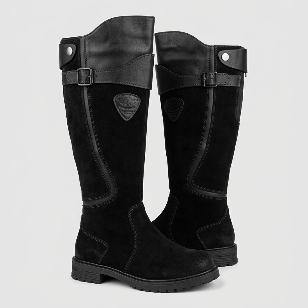 ARIVELLEA - Bottes en cuir élégantes pour un confort optimal