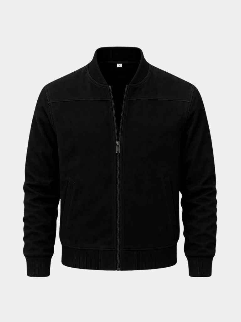 Darian™ Premium-Wildleder-Bomberjacke - Stil, Luxus und Prestige