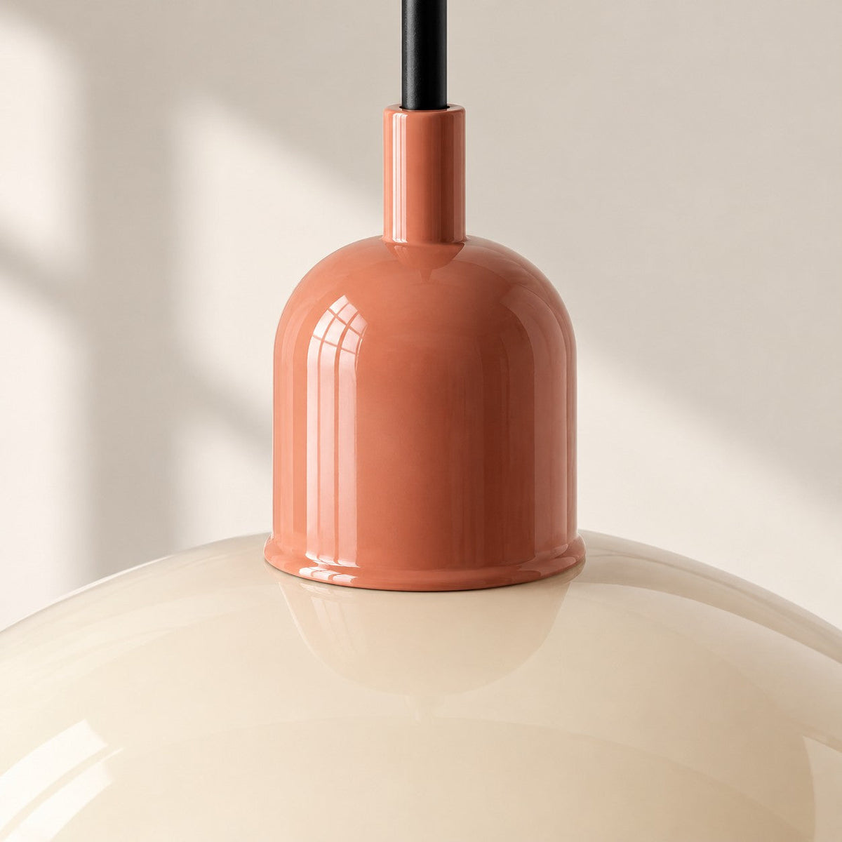 Mid Century Bauhaus Steckerpendelleuchte