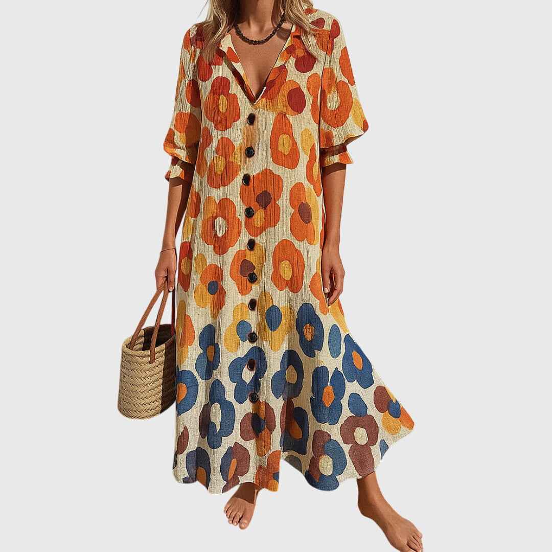 Damen's Elegant Slimming Kleid