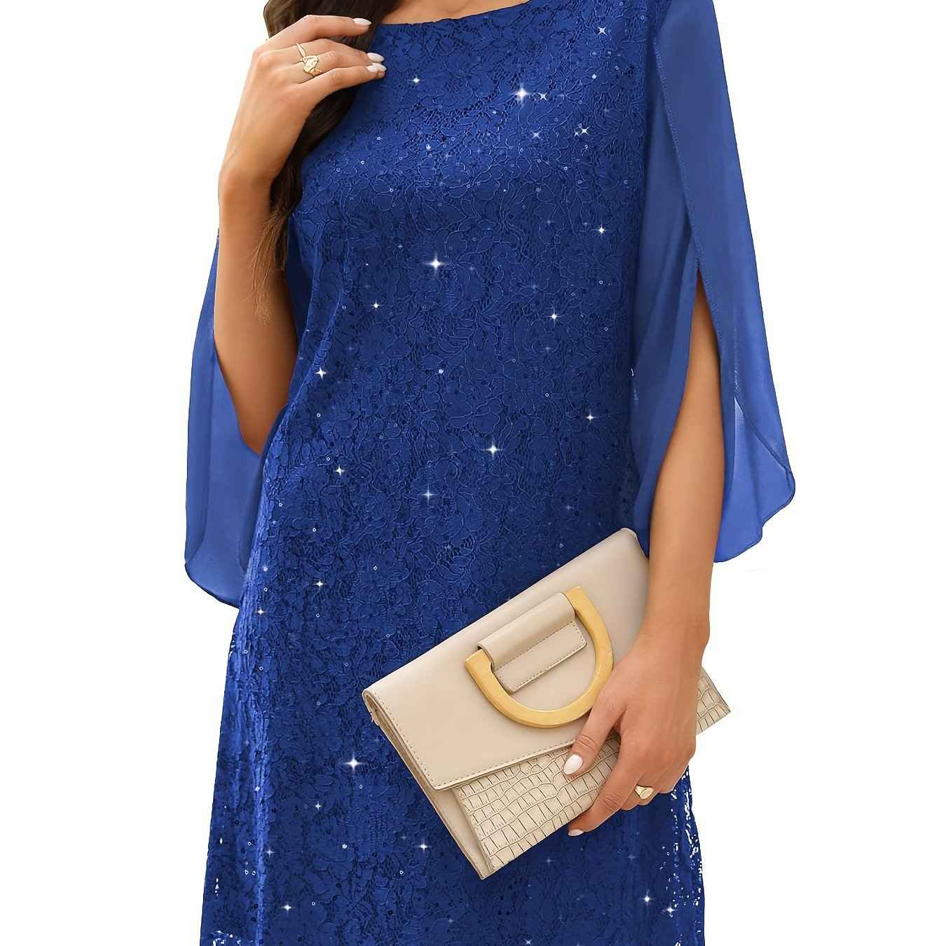 Madeleine – Elegant Lace Midi Dress